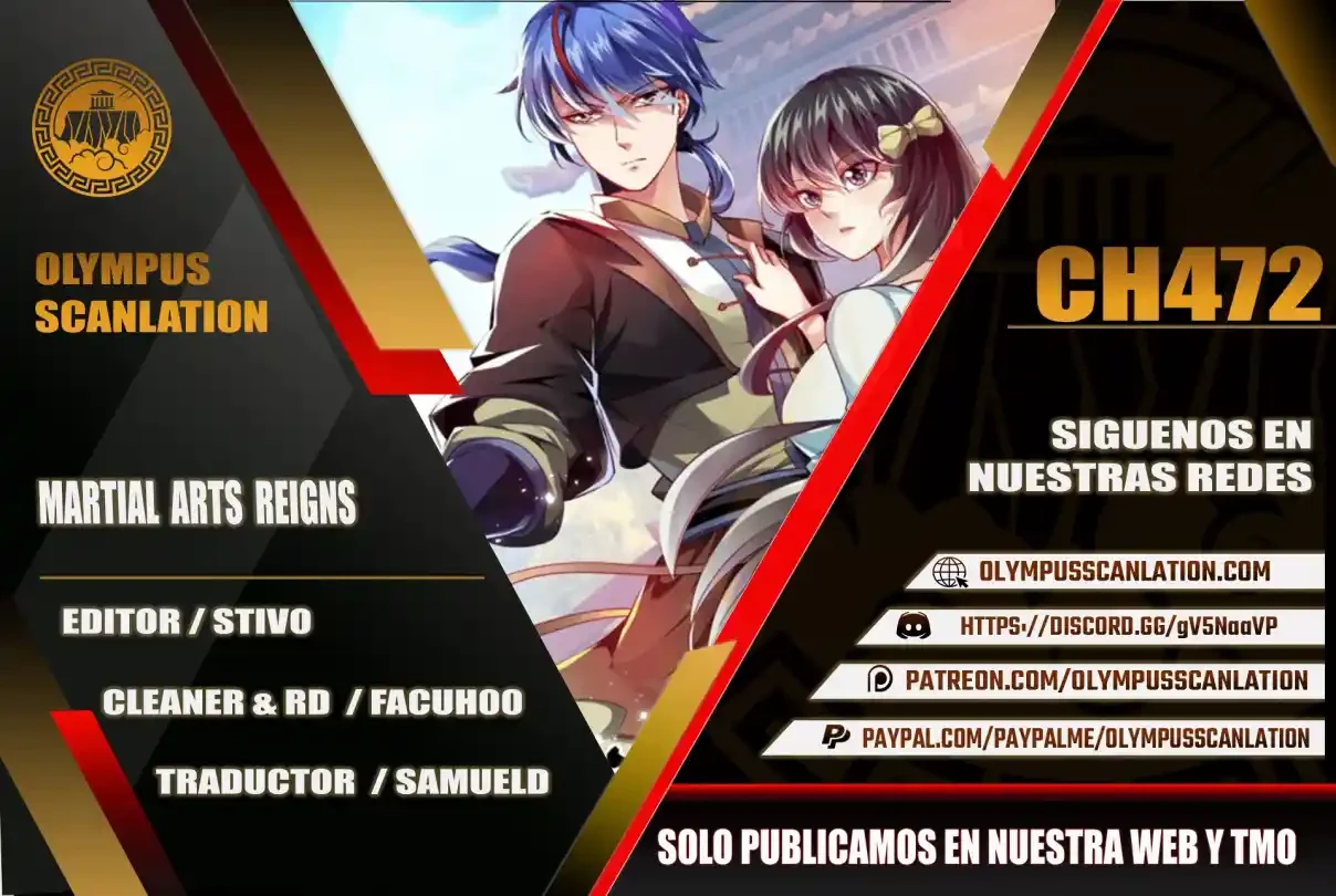 Reinado de las artes marciales > Capitulo 472 > Page 01