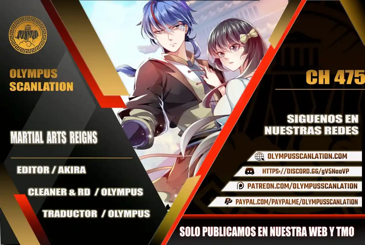 Reinado de las artes marciales > Capitulo 475 > Page 01