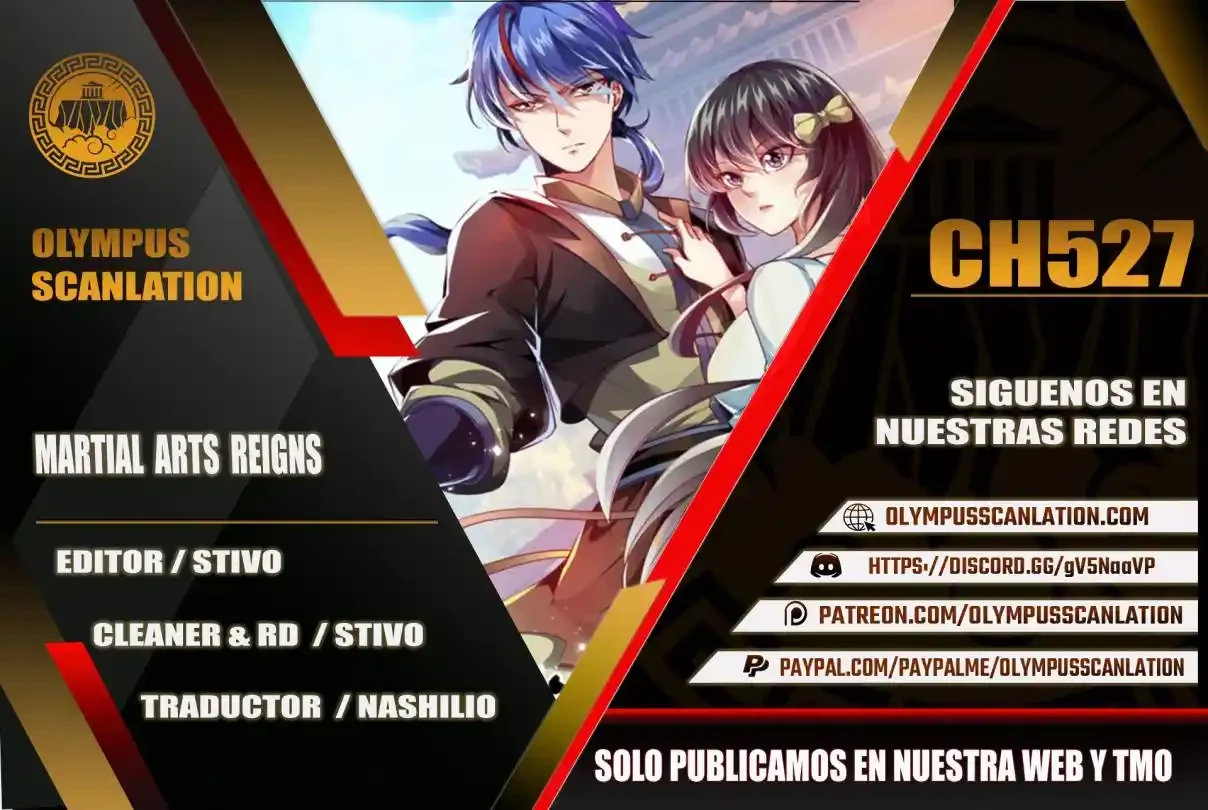 Reinado de las artes marciales > Capitulo 527 > Page 01