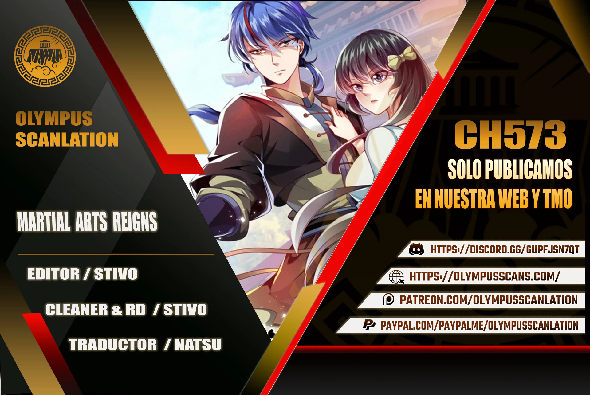 Reinado de las artes marciales > Capitulo 573 > Page 01