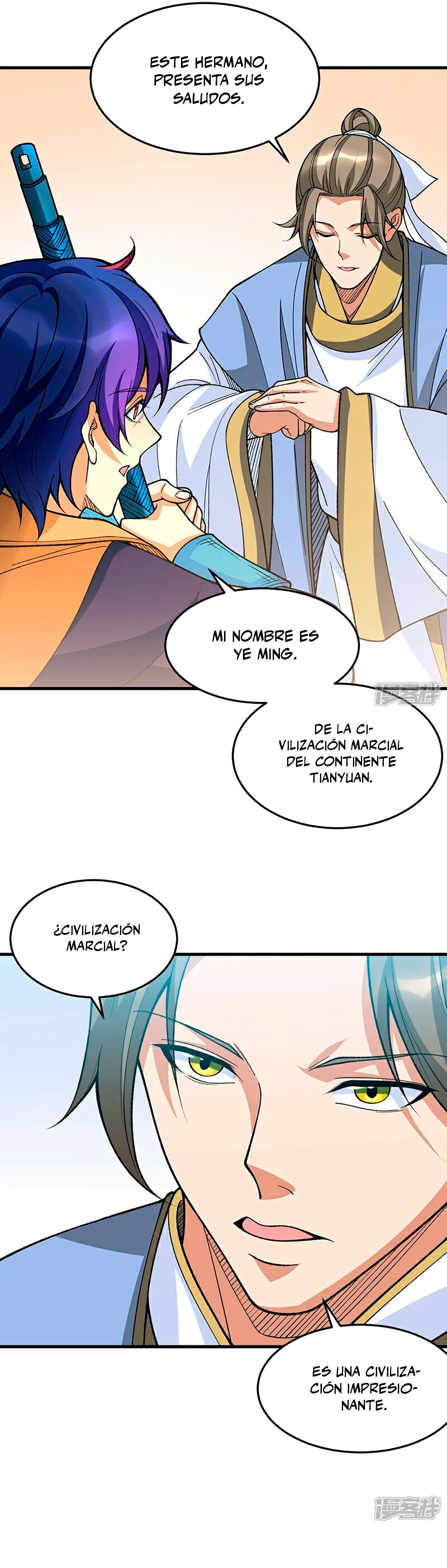 Reinado de las artes marciales > Capitulo 606 > Page 111