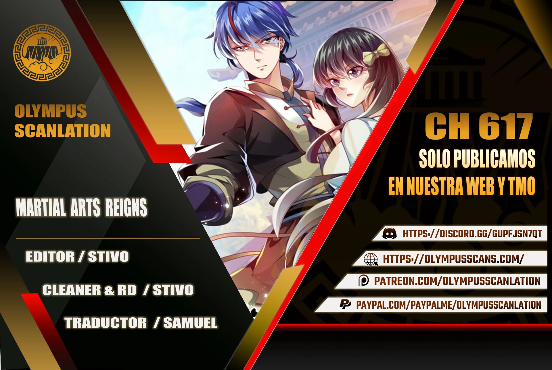 Reinado de las artes marciales > Capitulo 617 > Page 01