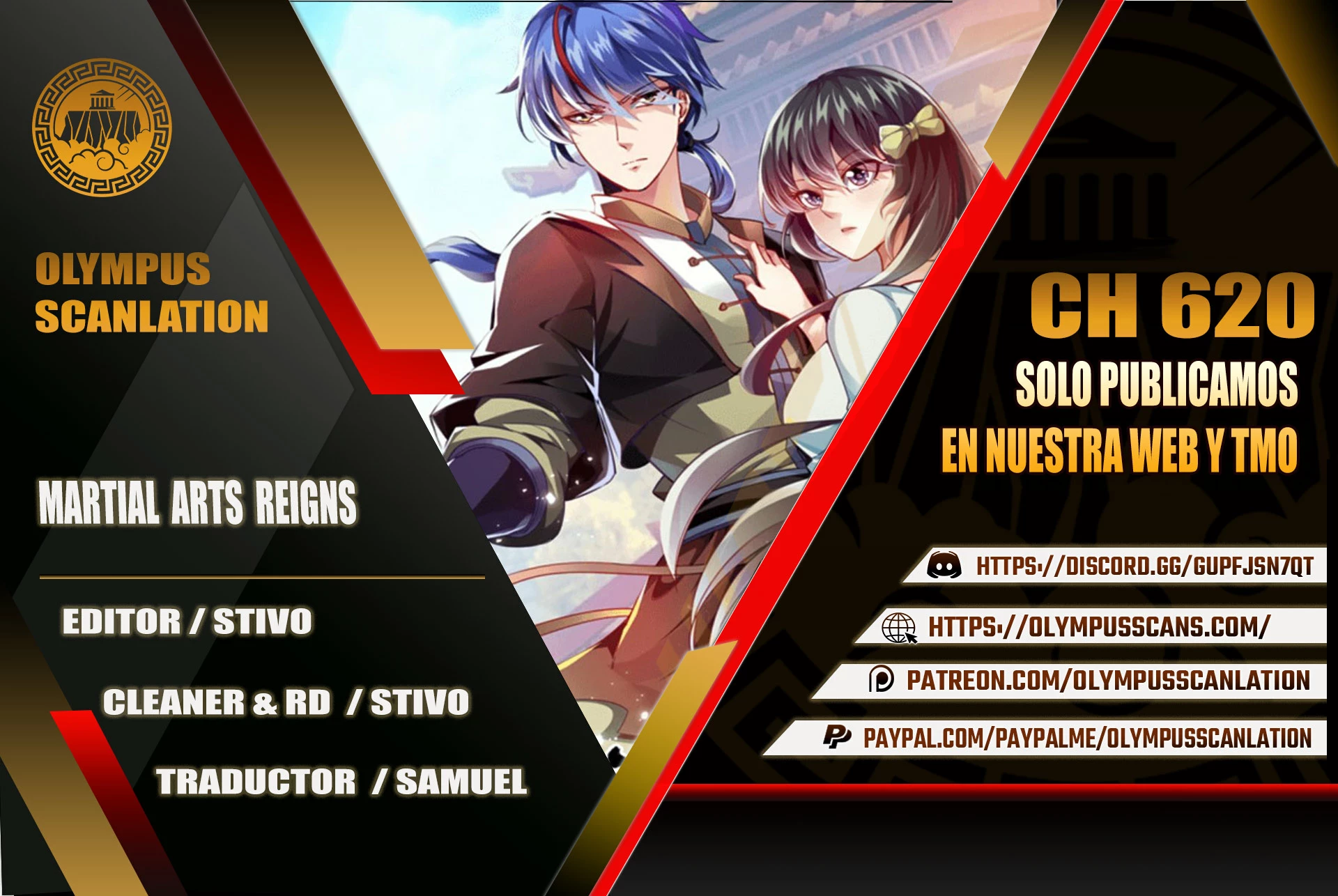 Reinado de las artes marciales > Capitulo 620 > Page 01