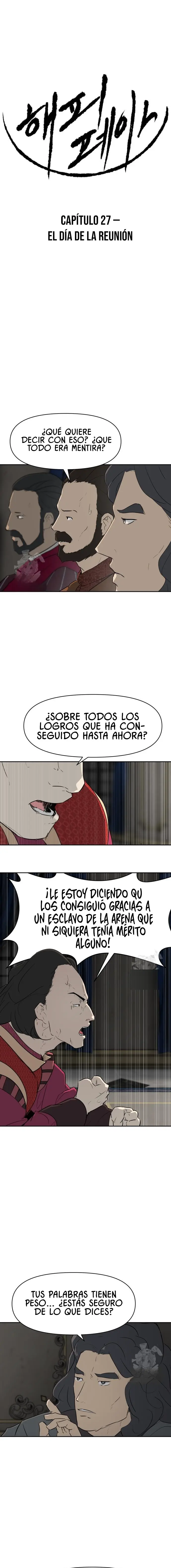 Cara Feliz: De esclavo a leyenda de la arena > Capitulo 27 > Page 11