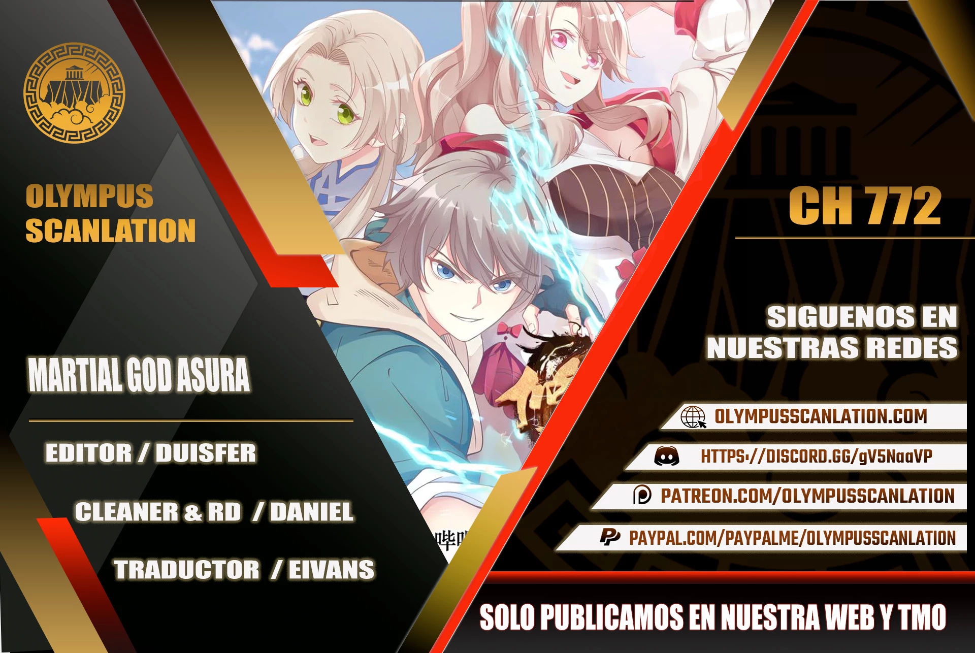 Dios marcial Asura > Capitulo 772 > Page 01