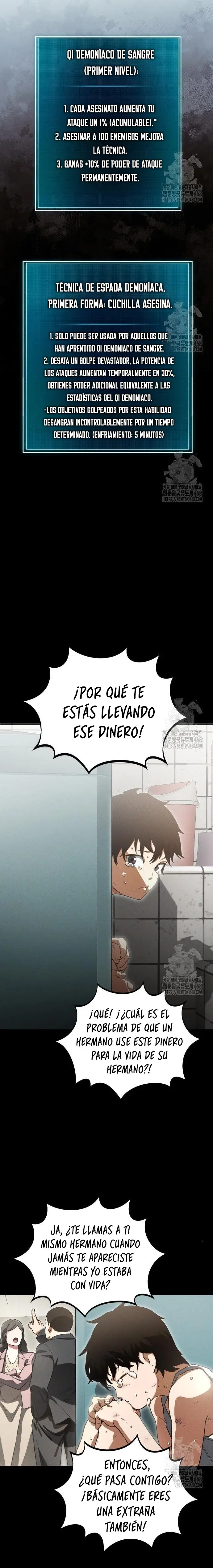 Reencarnación del demonio sangriento, la prueba del tanque. > Capitulo 10 > Page 221