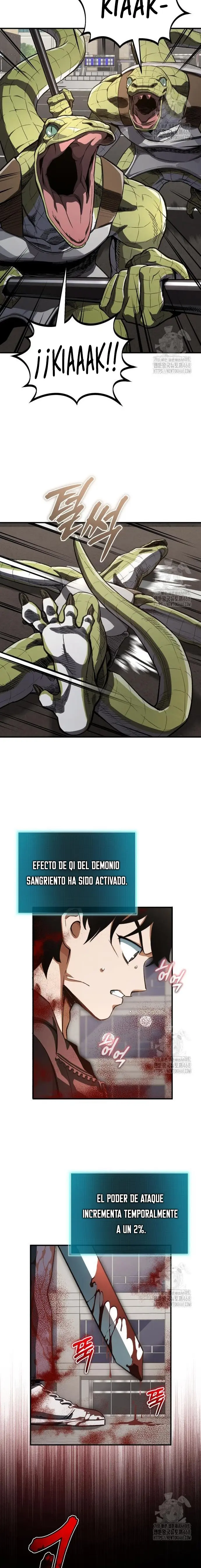 Reencarnación del demonio sangriento, la prueba del tanque. > Capitulo 12 > Page 61