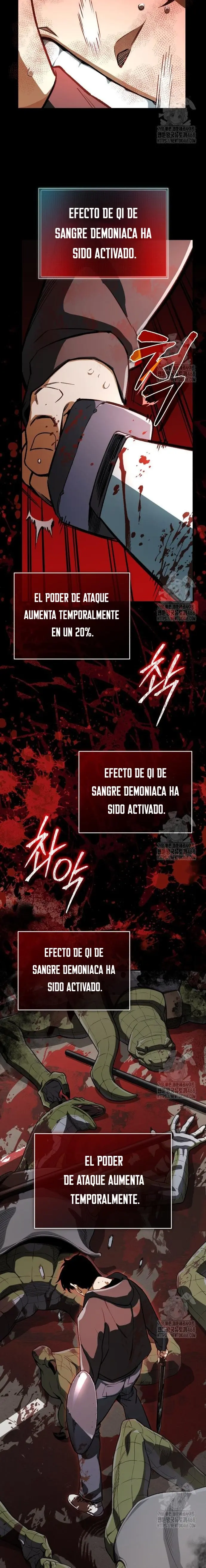 Reencarnación del demonio sangriento, la prueba del tanque. > Capitulo 13 > Page 91