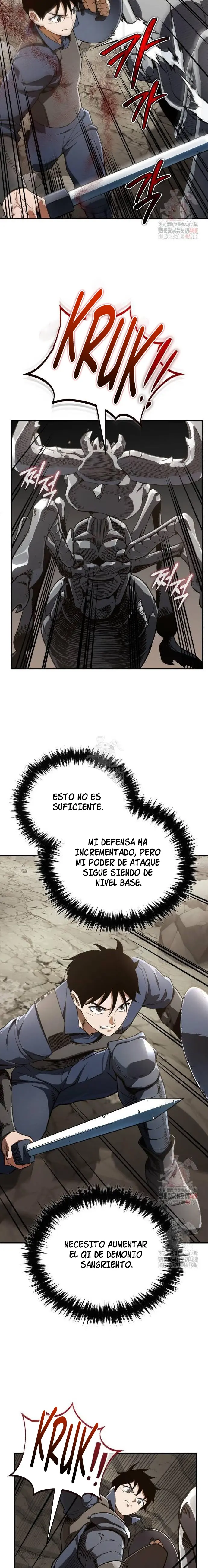 Reencarnación del demonio sangriento, la prueba del tanque. > Capitulo 16 > Page 121