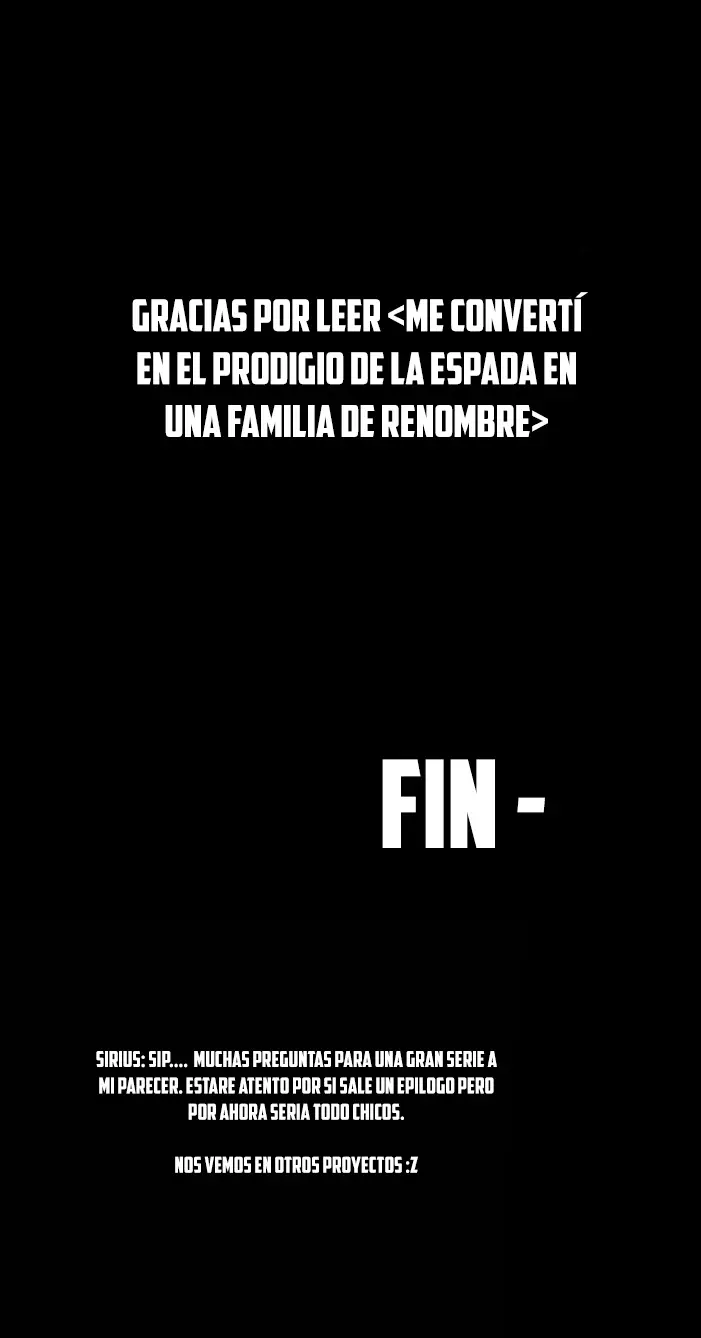 Me Convertí en el Prodigio de la Espada de una Familia de Renombre > Capitulo 173.5 > Page 01