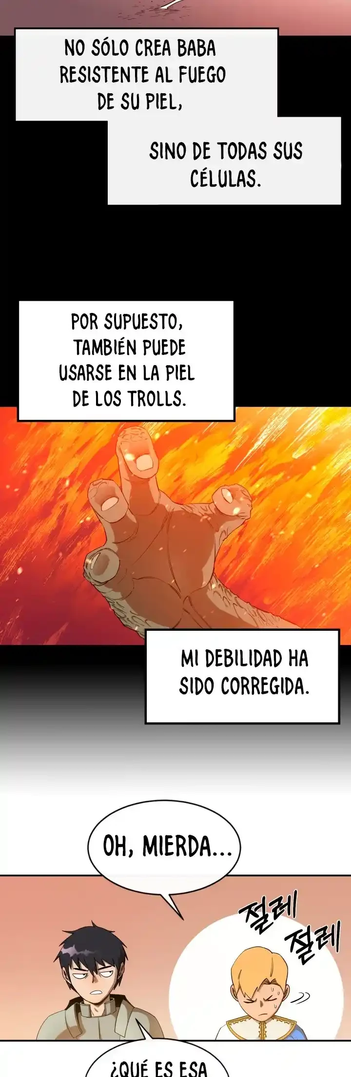 Me hago más fuerte comiendo > Capitulo 26 > Page 311