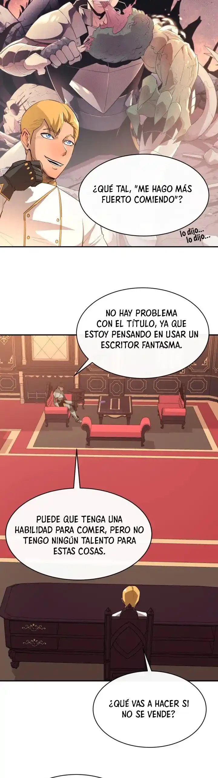 Me hago más fuerte comiendo > Capitulo 37 > Page 61