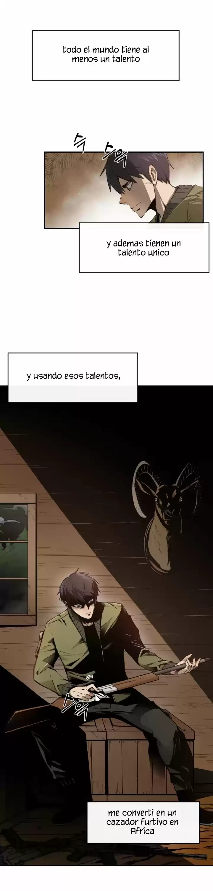 Me hago más fuerte comiendo > Capitulo 1 > Page 21