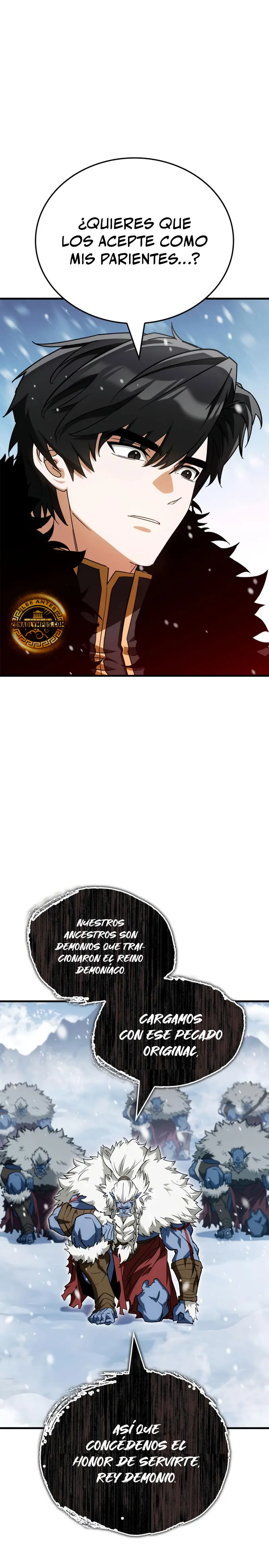 El Rey Demonio Abrumado por Héroes > Capitulo 9 > Page 341