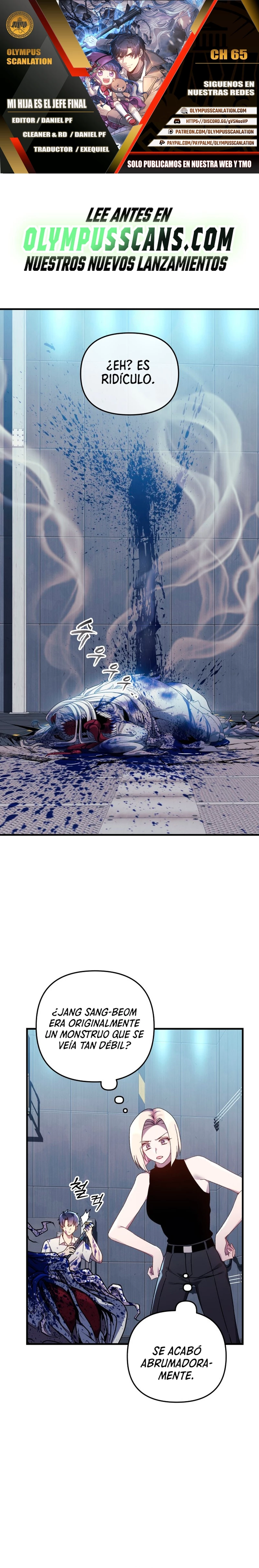 Mi hija es el jefe final > Capitulo 65 > Page 01