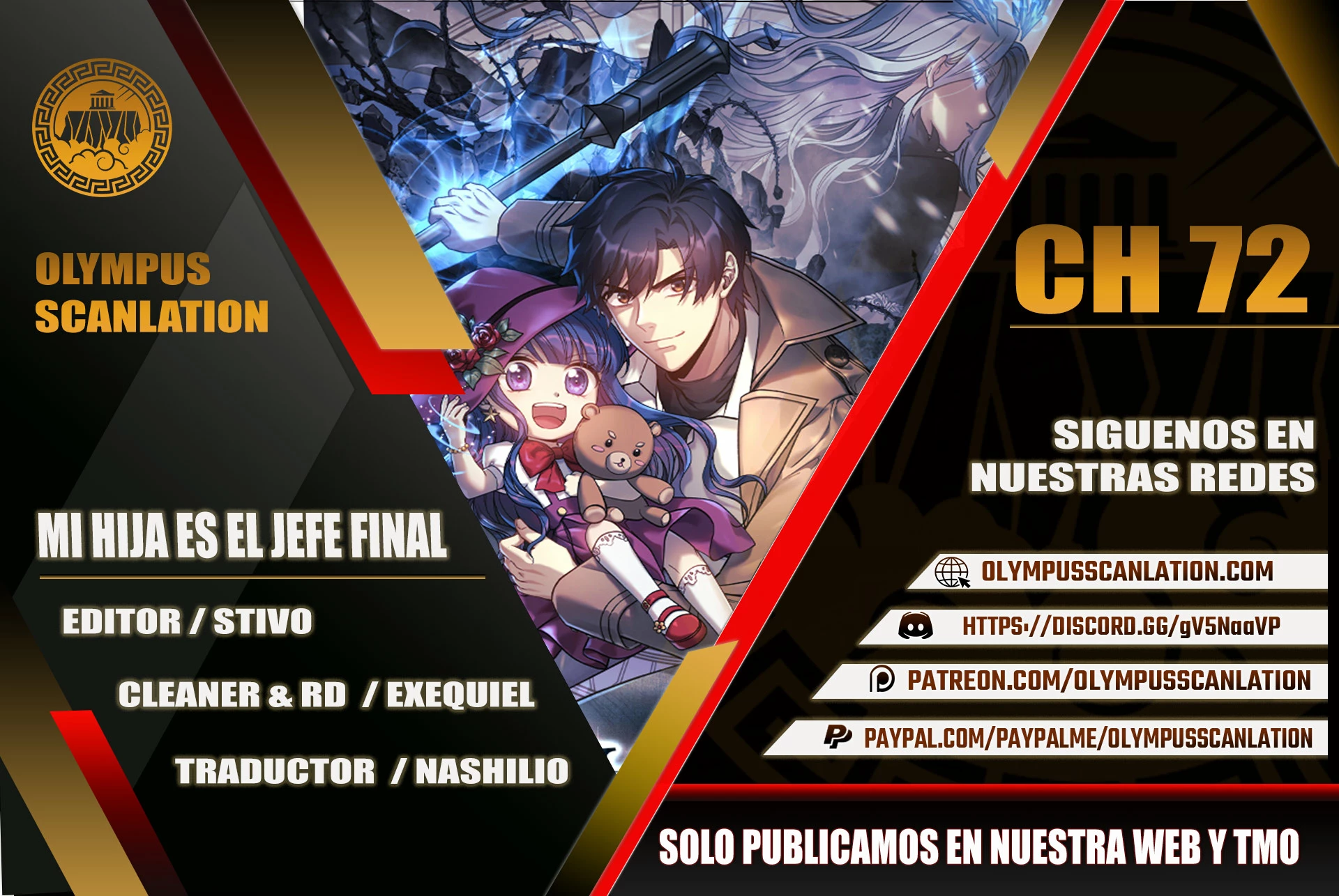 Mi hija es el jefe final > Capitulo 72 > Page 01