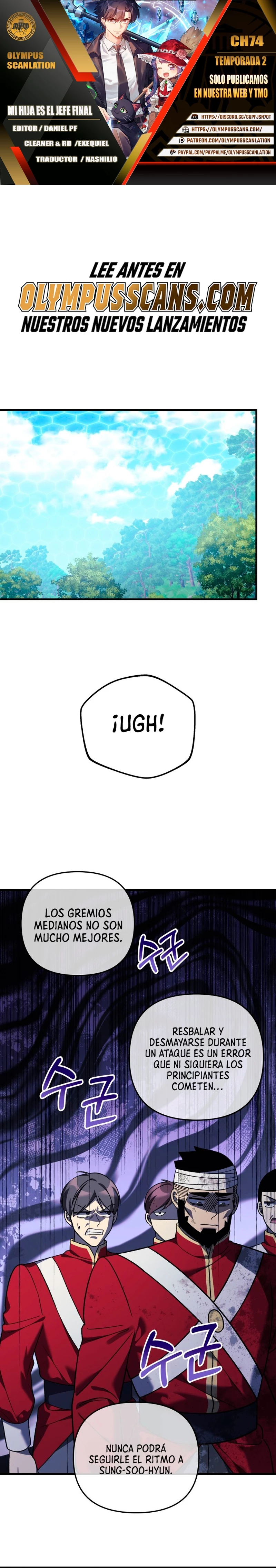 Mi hija es el jefe final > Capitulo 74 > Page 01