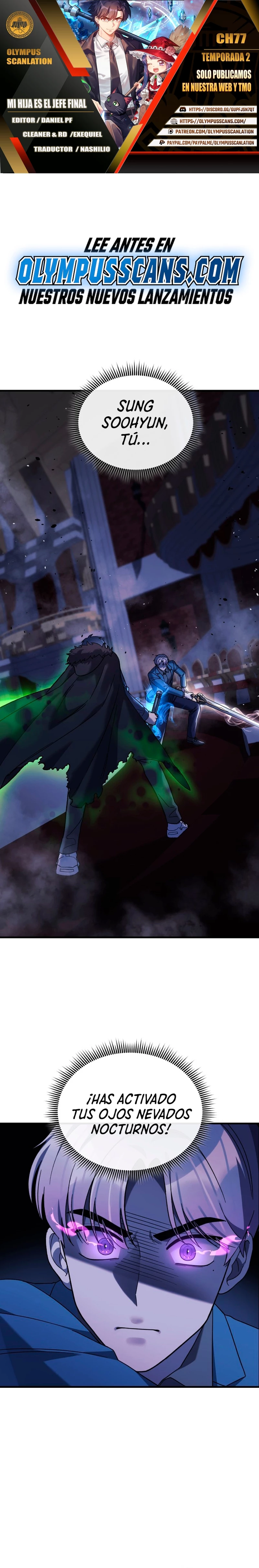 Mi hija es el jefe final > Capitulo 77 > Page 01