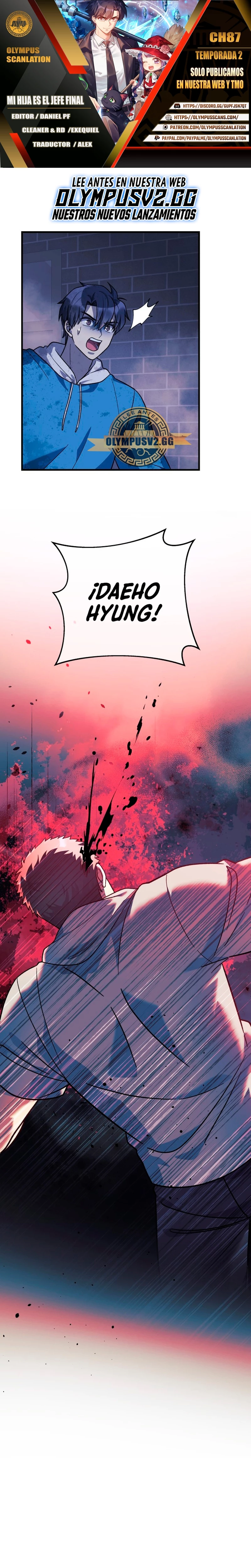 Mi hija es el jefe final > Capitulo 87 > Page 01