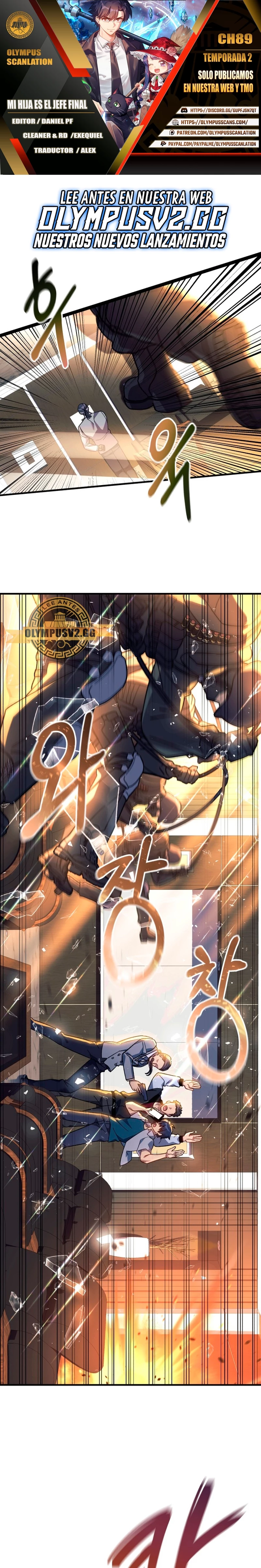 Mi hija es el jefe final > Capitulo 89 > Page 01