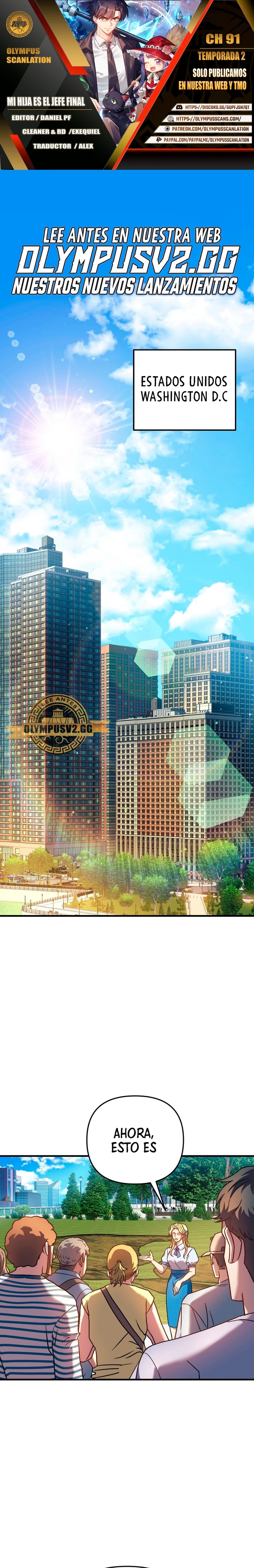 Mi hija es el jefe final > Capitulo 91 > Page 01