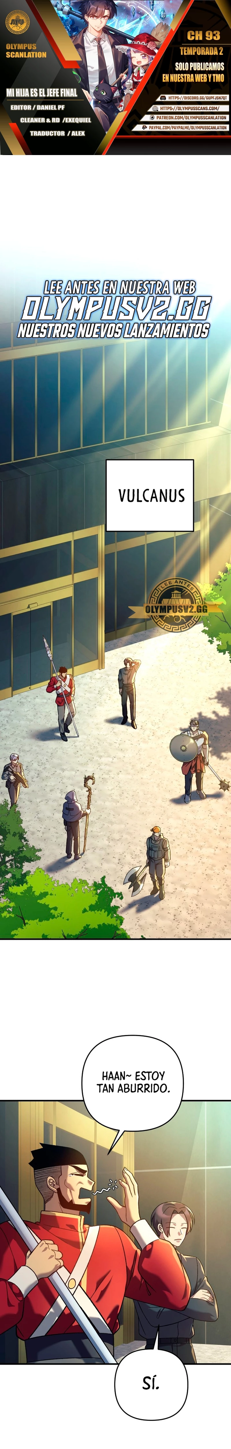 Mi hija es el jefe final > Capitulo 93 > Page 01