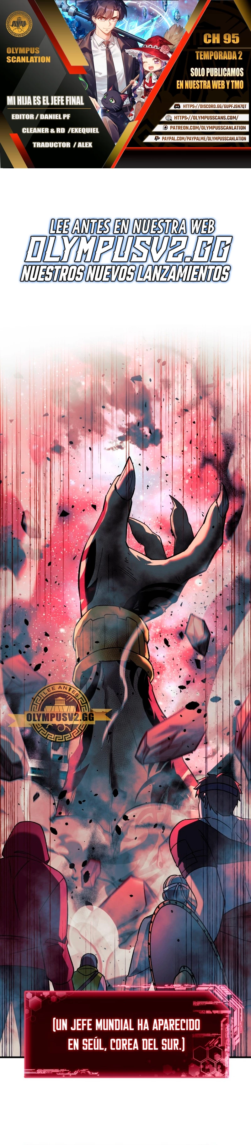 Mi hija es el jefe final > Capitulo 94 > Page 01