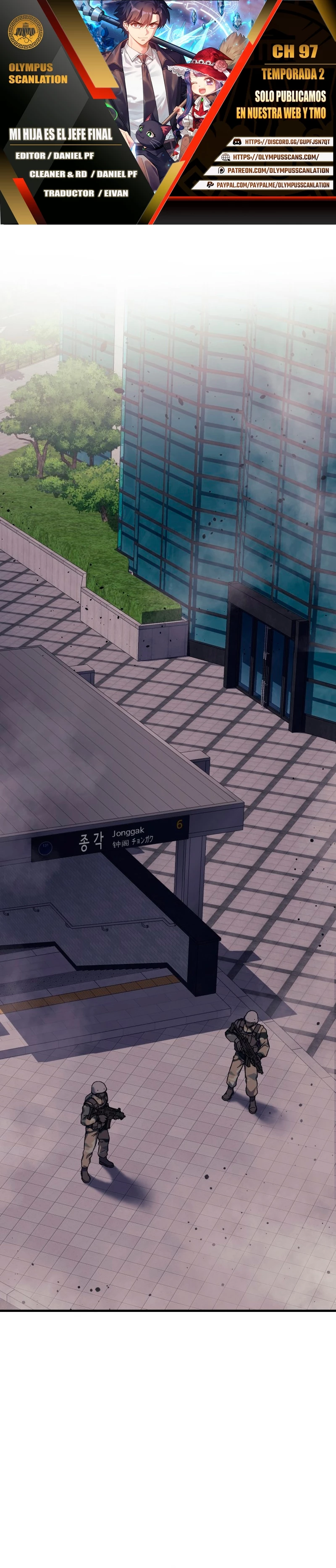 Mi hija es el jefe final > Capitulo 97 > Page 01
