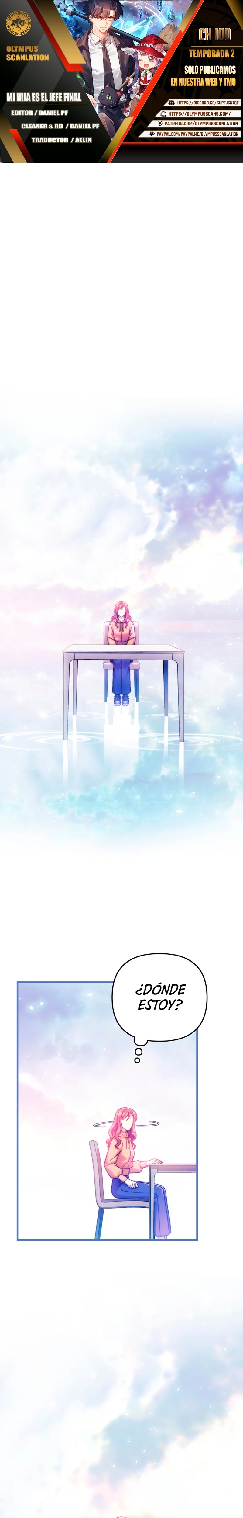 Mi hija es el jefe final > Capitulo 100 > Page 01