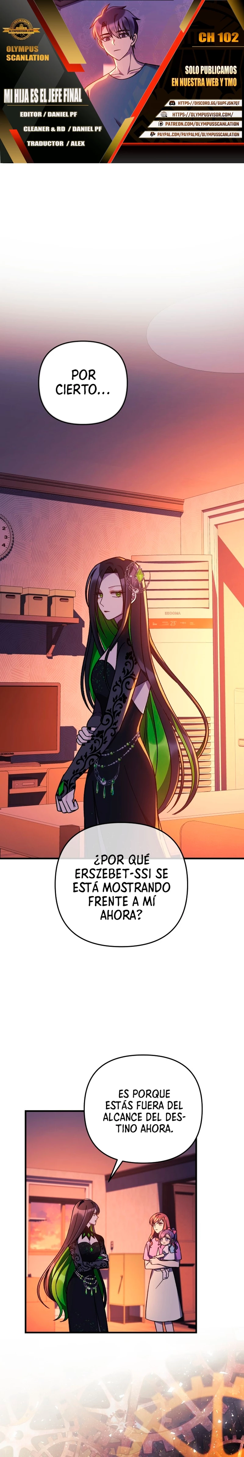 Mi hija es el jefe final > Capitulo 102 > Page 01