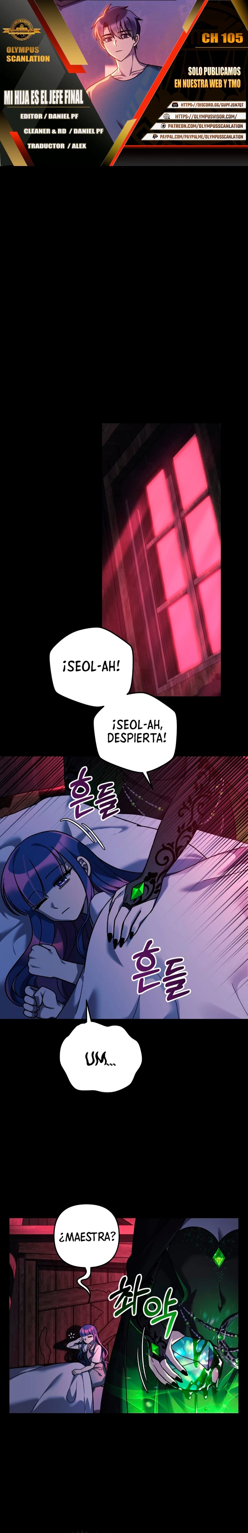 Mi hija es el jefe final > Capitulo 105 > Page 01