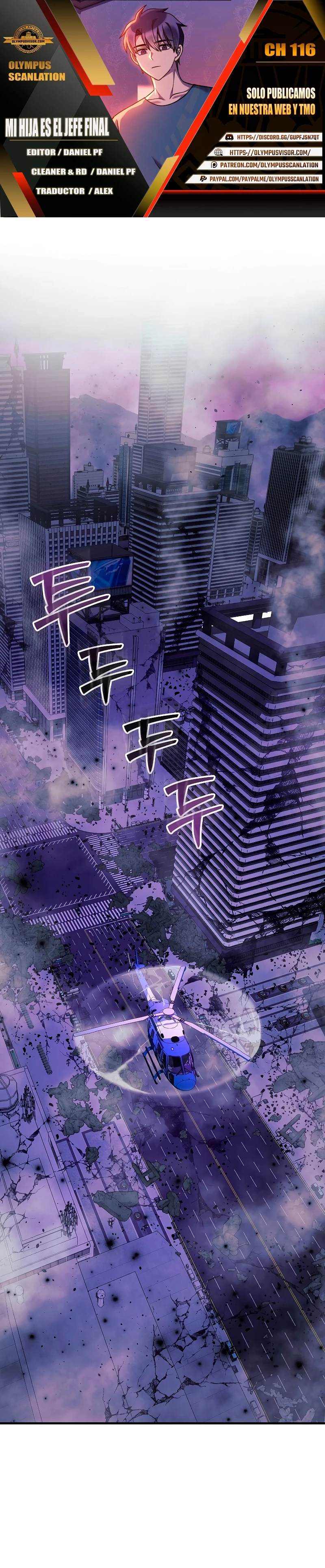 Mi hija es el jefe final > Capitulo 116 > Page 01