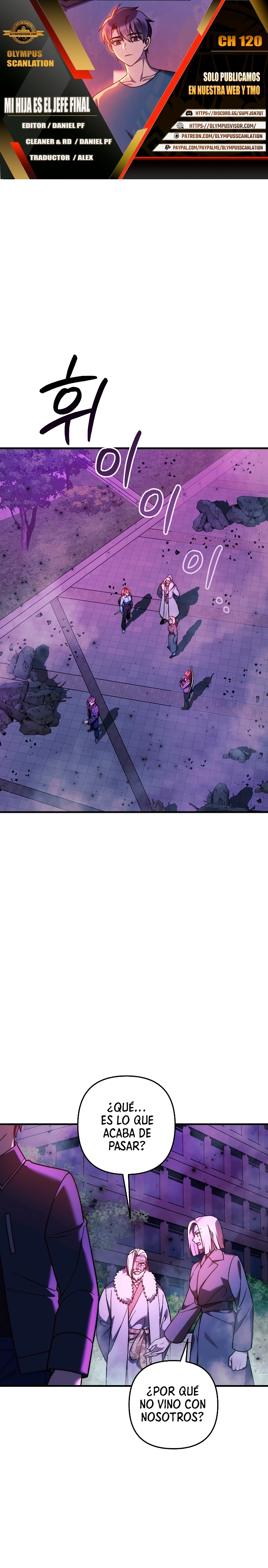 Mi hija es el jefe final > Capitulo 120 > Page 01