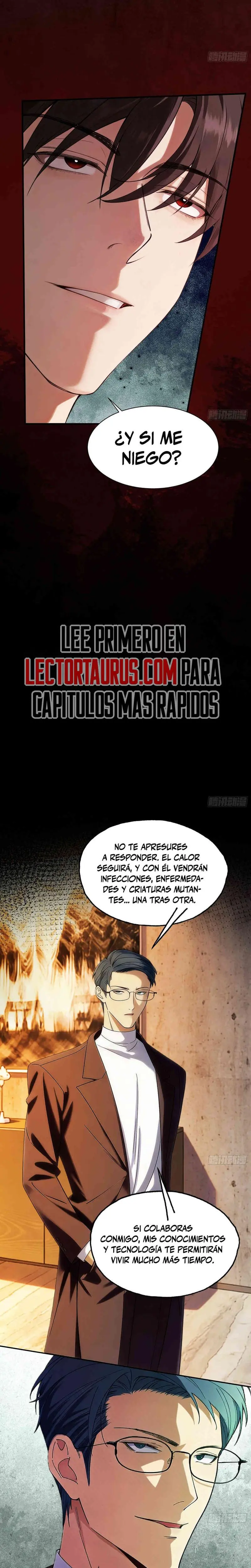 Apocalipsis de Calor Extremo: Me Convertí en Dios Gracias a Mi Refugio > Capitulo 19 > Page 121
