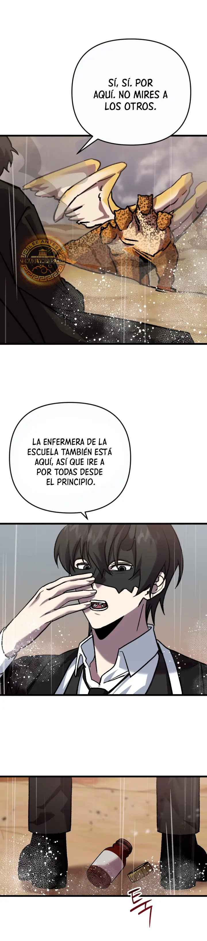 Mi vida escolar pretendiendo ser una persona inútil > Capitulo 110 > Page 321