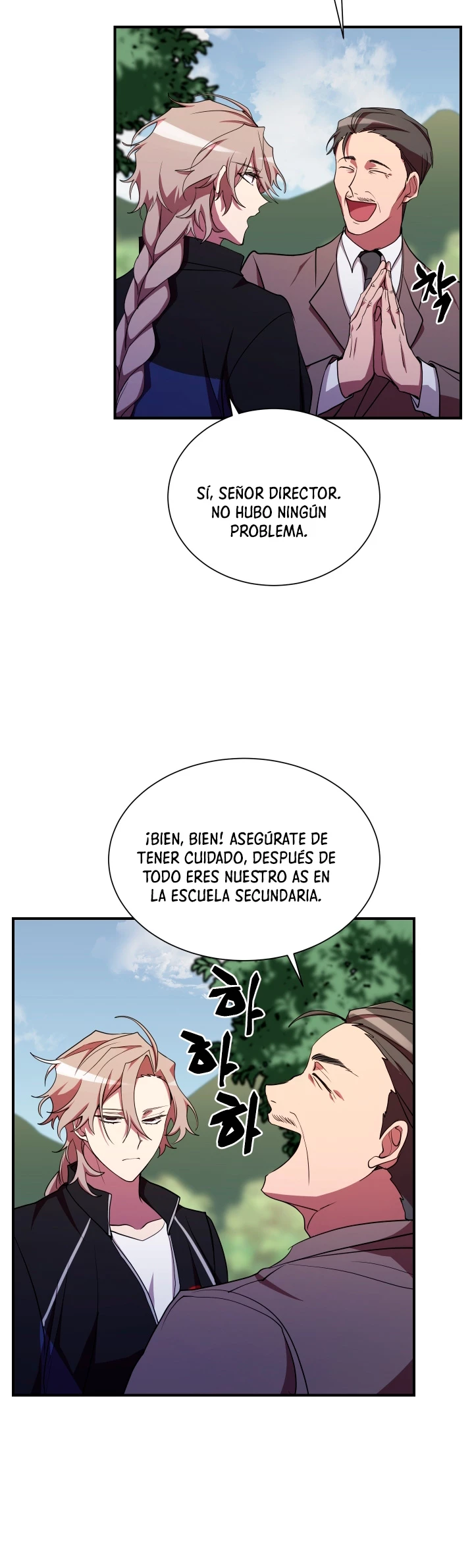 Mi vida escolar pretendiendo ser una persona inútil > Capitulo 30 > Page 411