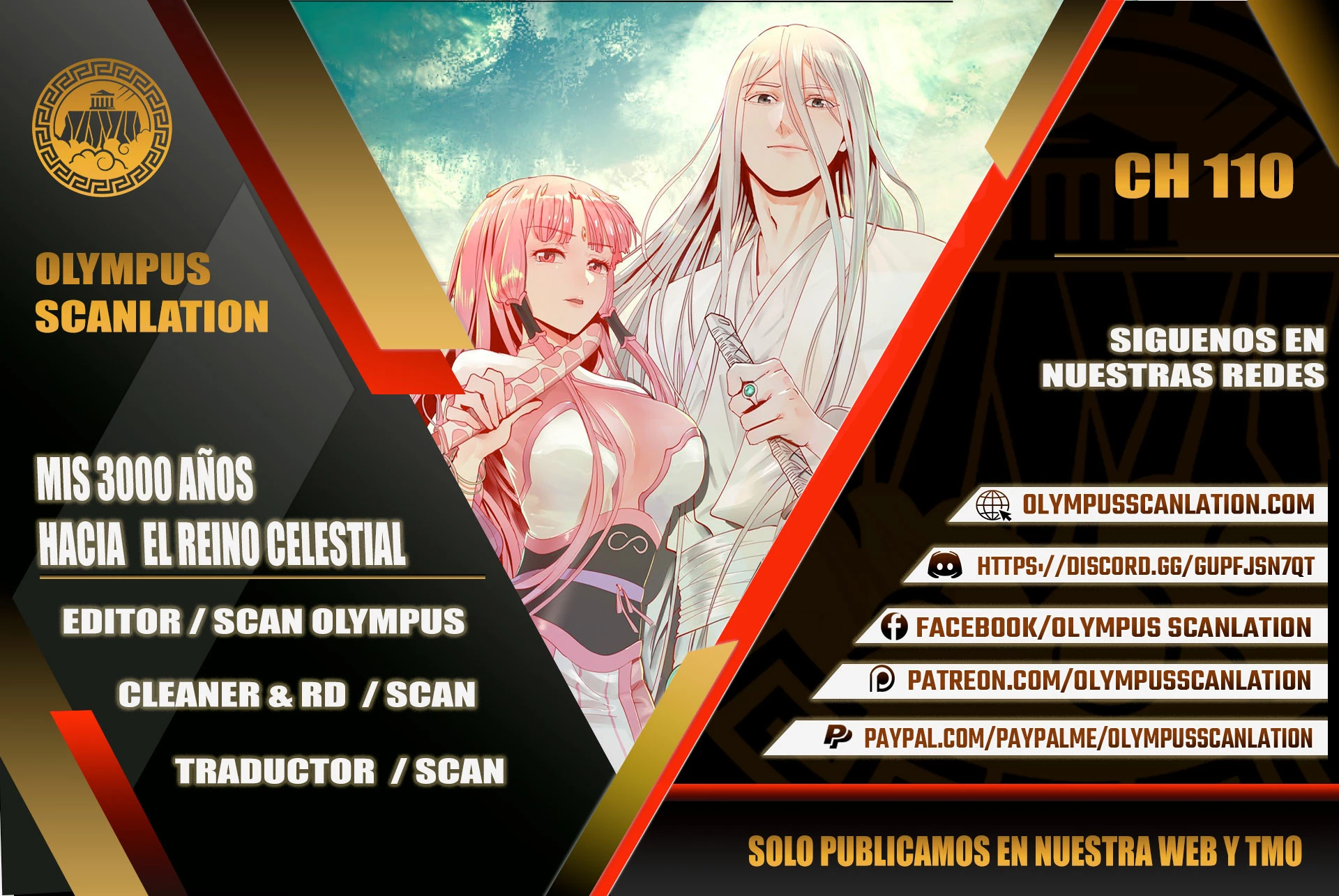 Mis 3000 Años Hacia el Reino Celestial > Capitulo 110 > Page 01