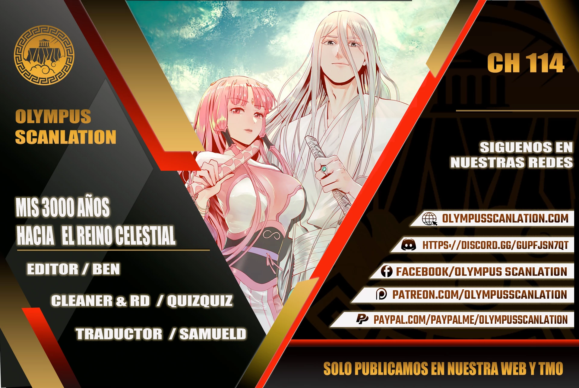 Mis 3000 Años Hacia el Reino Celestial > Capitulo 114 > Page 01