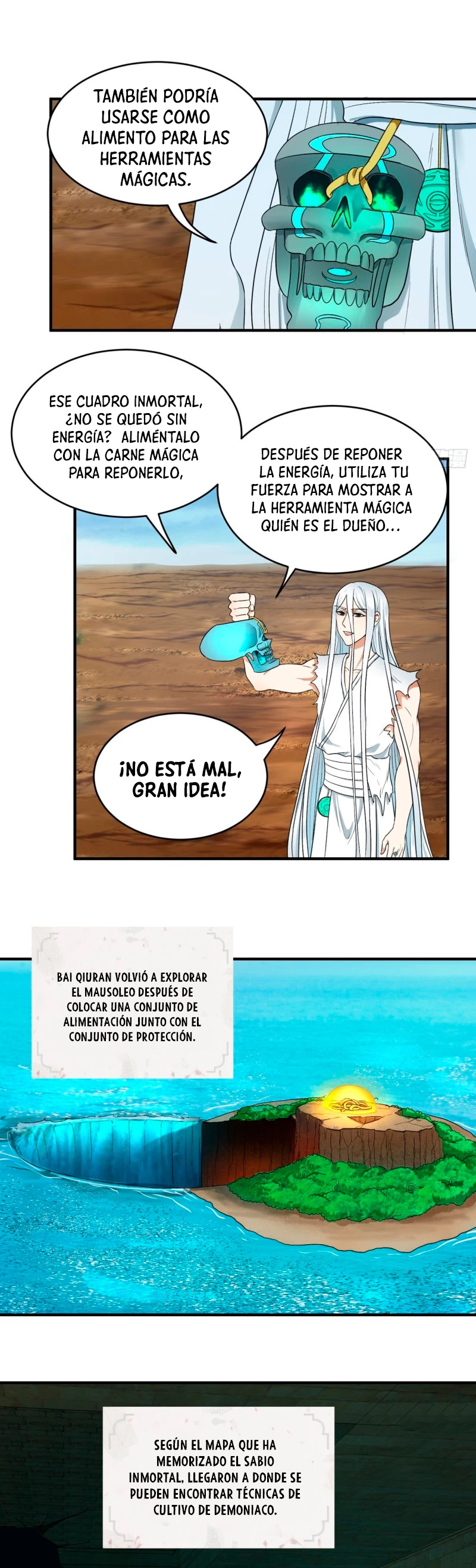 Mis 3000 Años Hacia el Reino Celestial > Capitulo 116 > Page 121