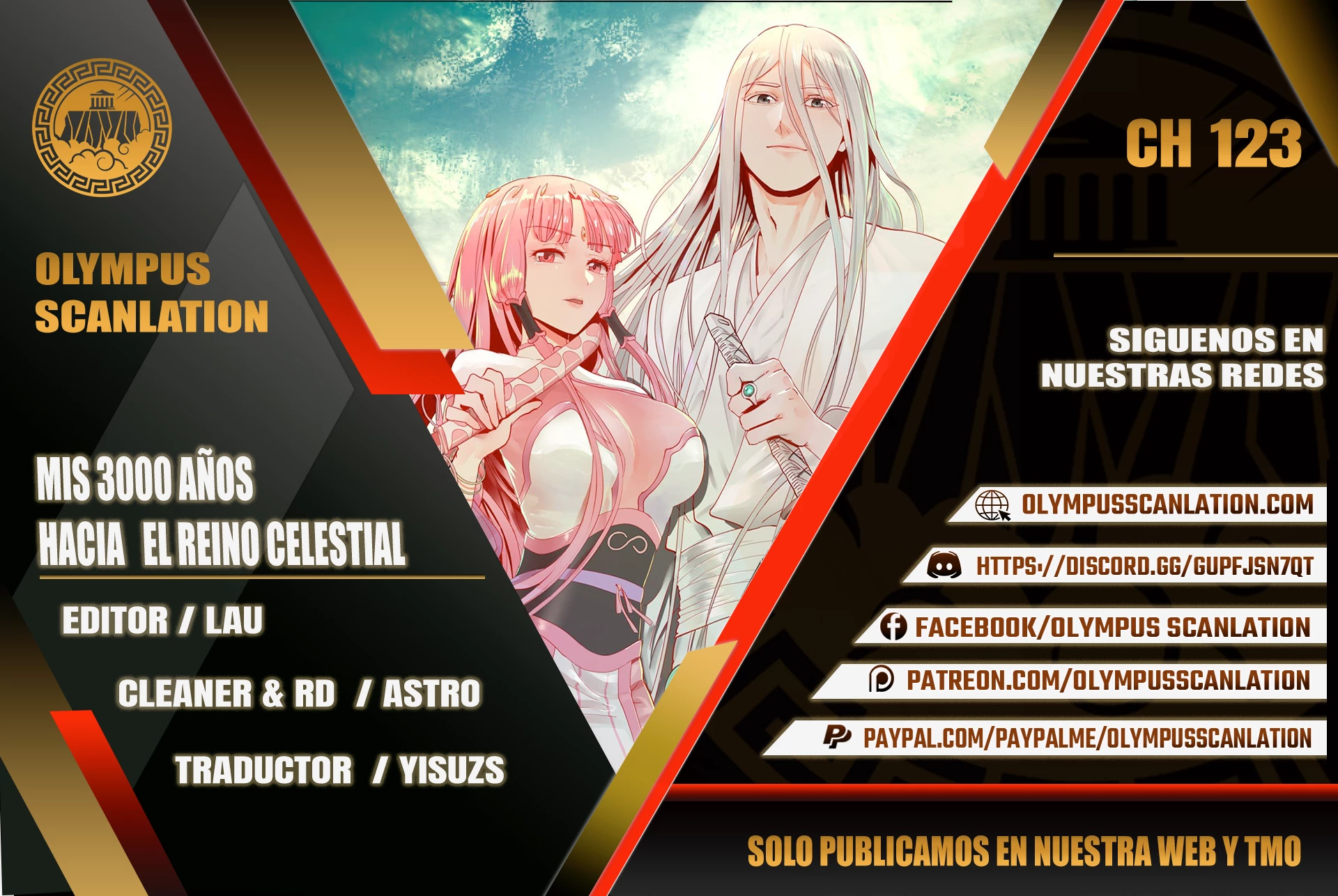 Mis 3000 Años Hacia el Reino Celestial > Capitulo 123 > Page 01