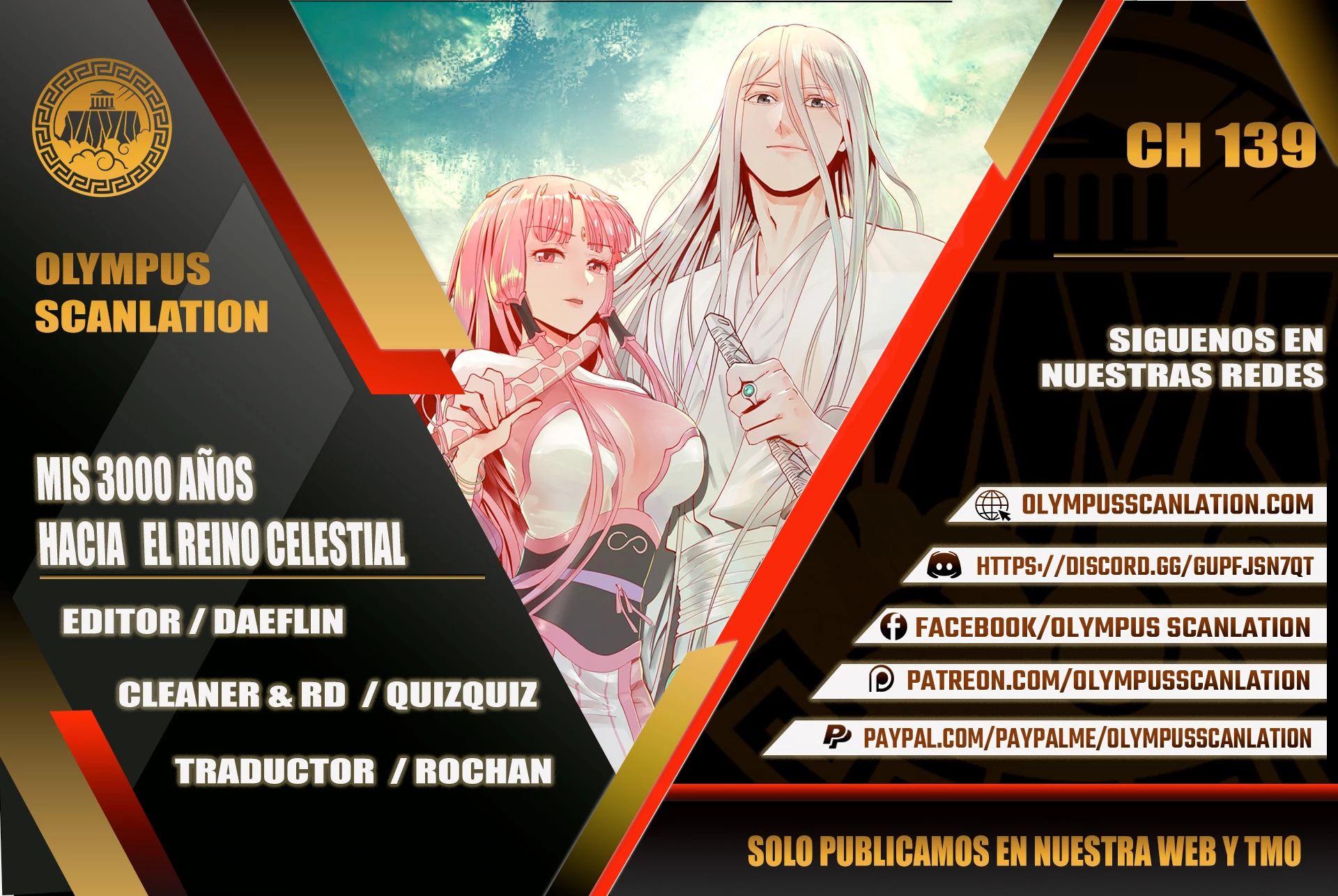 Mis 3000 Años Hacia el Reino Celestial > Capitulo 139 > Page 01
