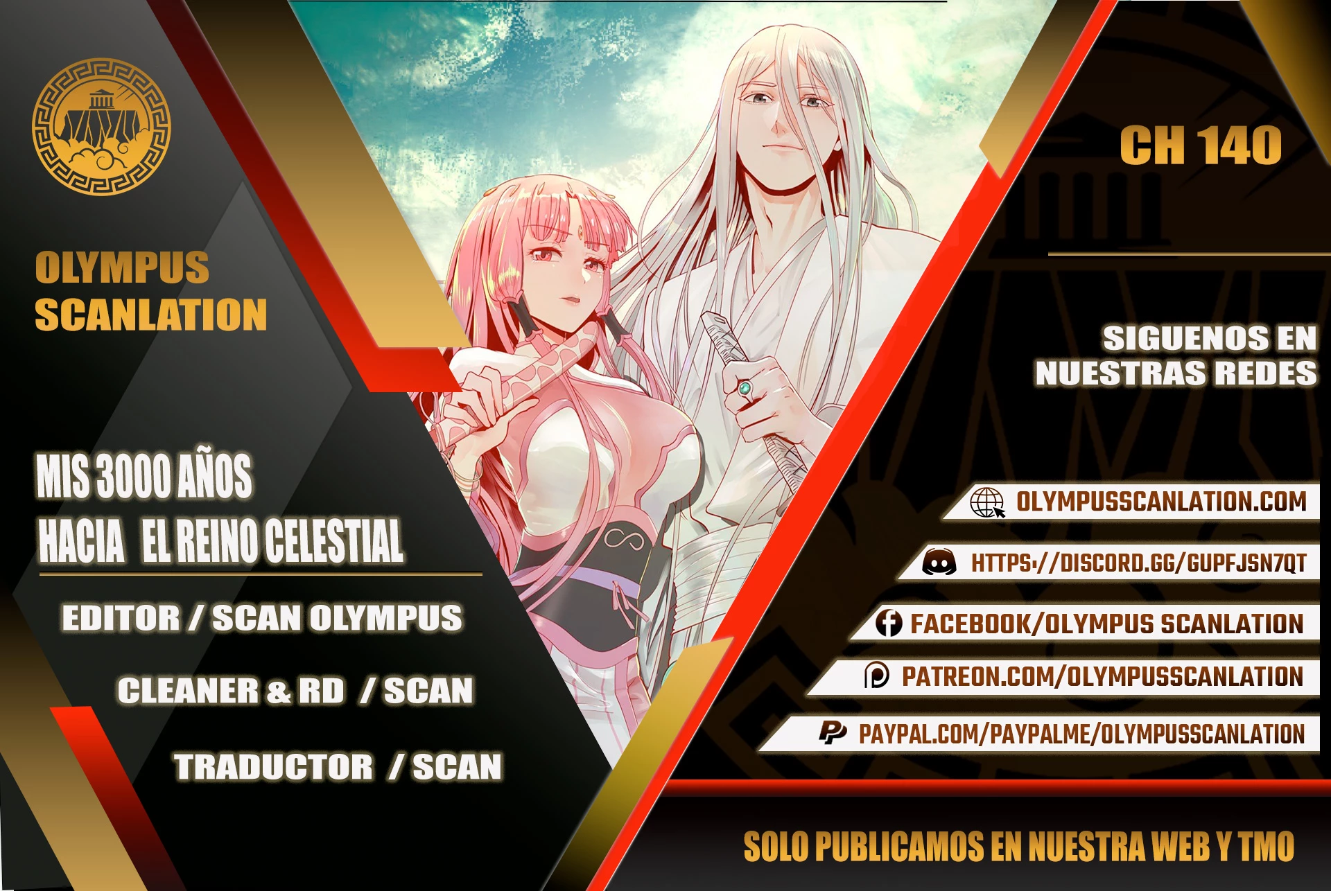 Mis 3000 Años Hacia el Reino Celestial > Capitulo 140 > Page 01
