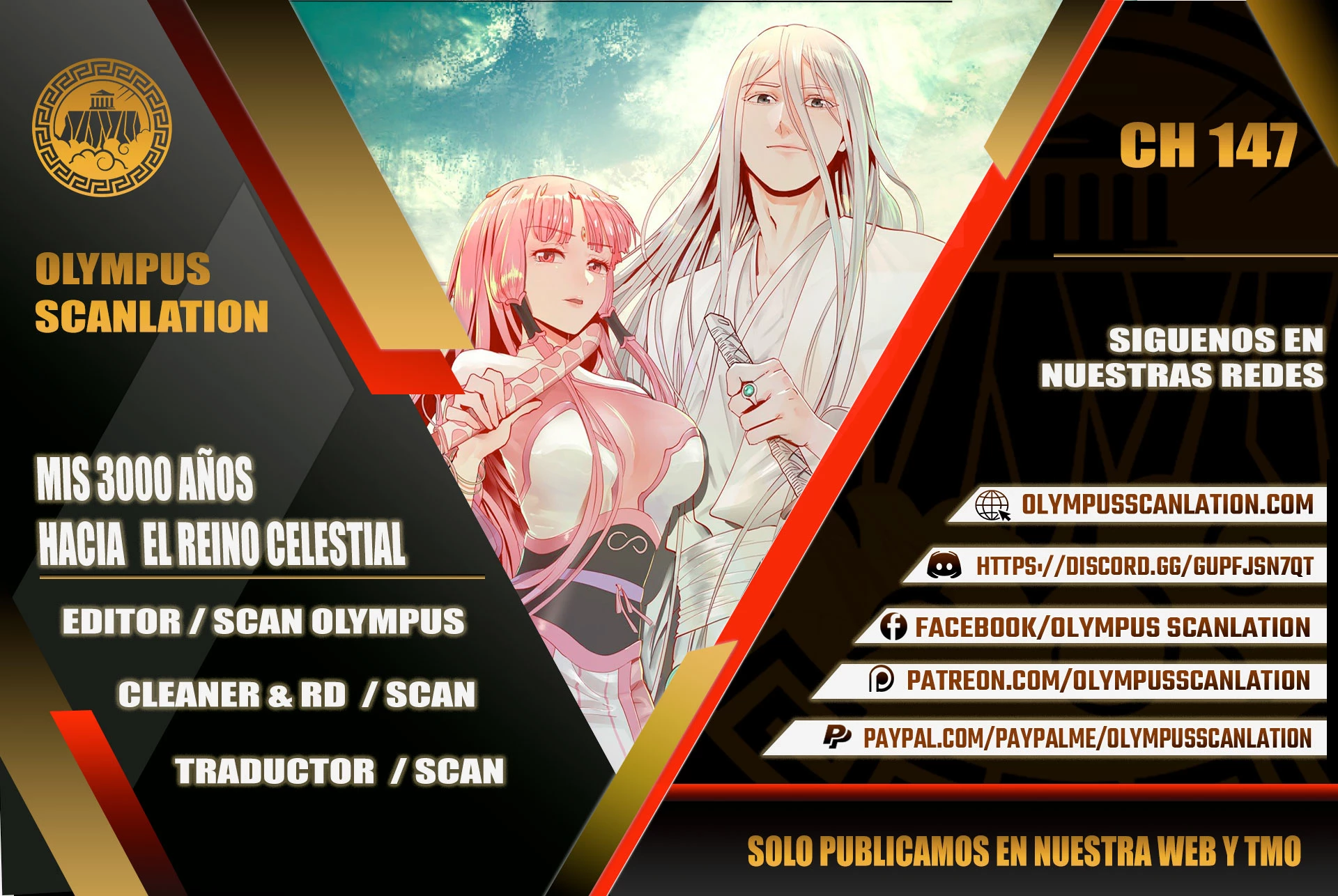 Mis 3000 Años Hacia el Reino Celestial > Capitulo 147 > Page 01