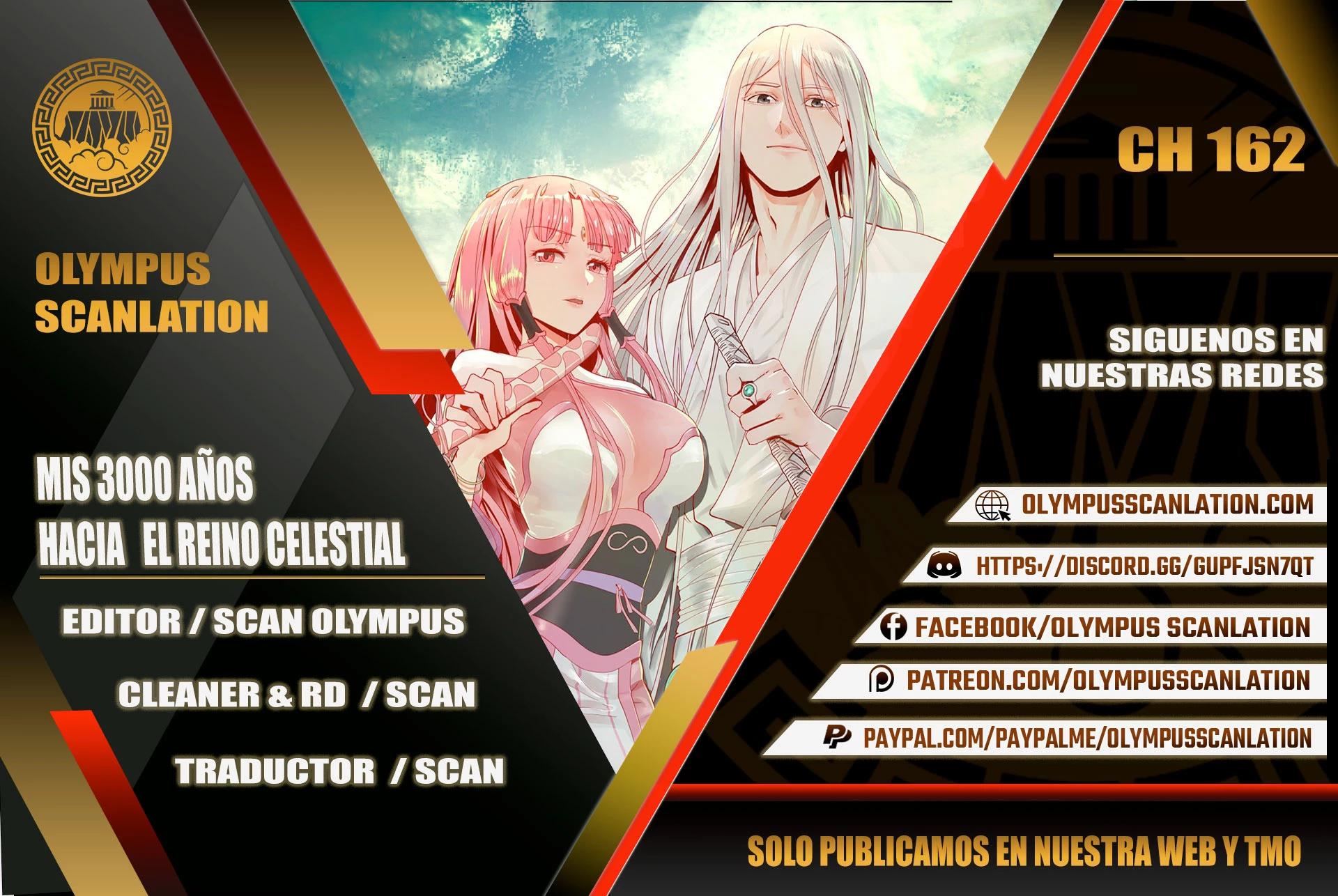 Mis 3000 Años Hacia el Reino Celestial > Capitulo 162 > Page 01