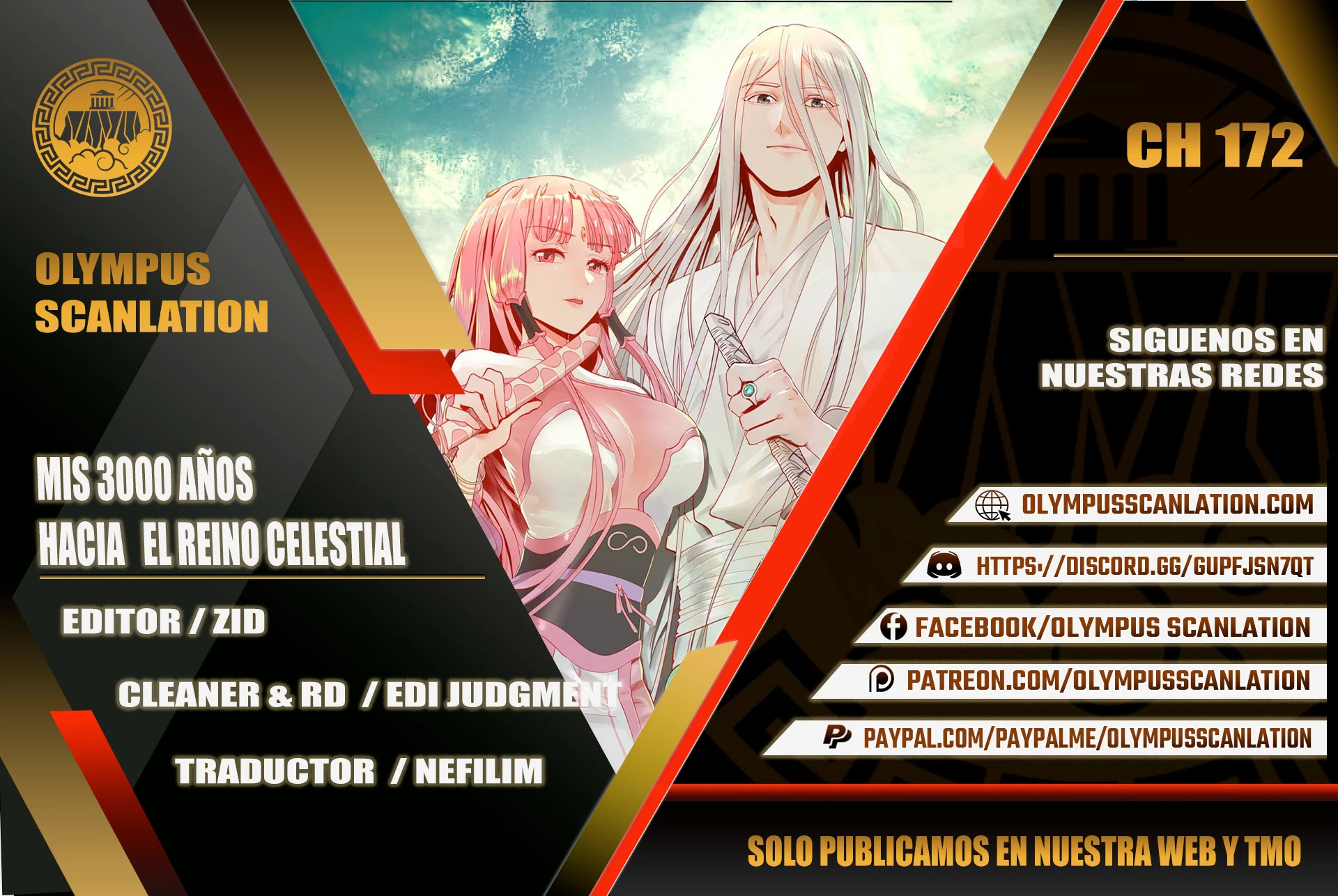 Mis 3000 Años Hacia el Reino Celestial > Capitulo 172 > Page 01