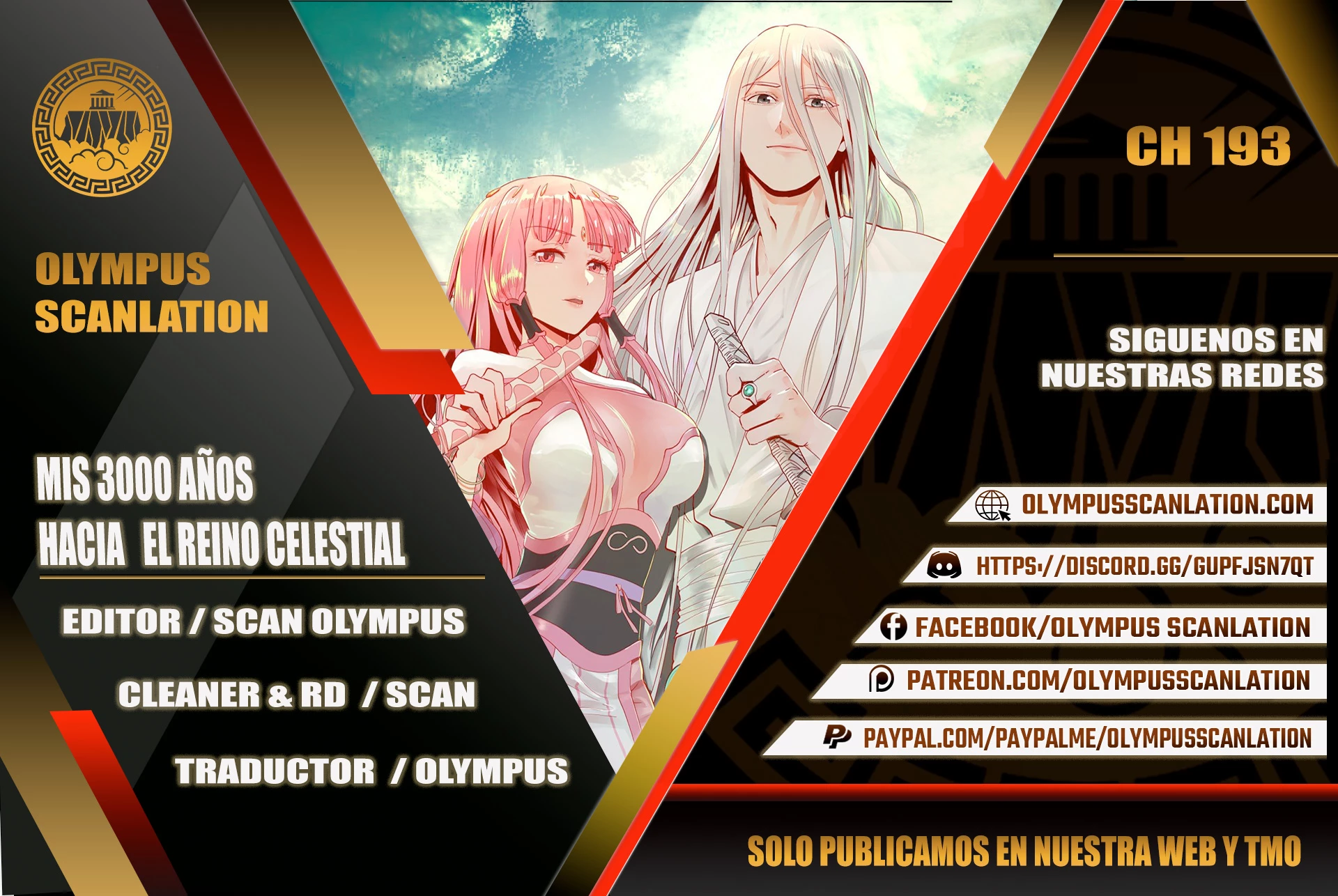 Mis 3000 Años Hacia el Reino Celestial > Capitulo 193 > Page 01