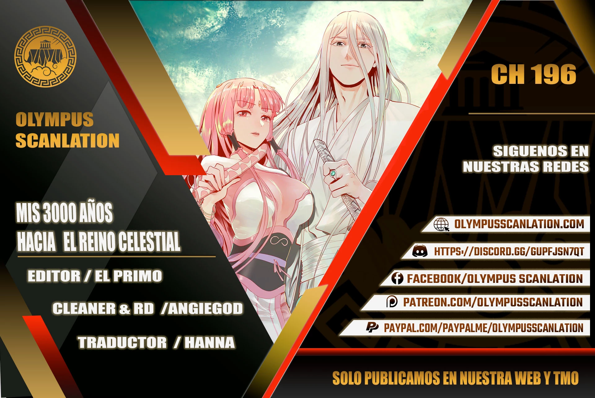 Mis 3000 Años Hacia el Reino Celestial > Capitulo 196 > Page 01