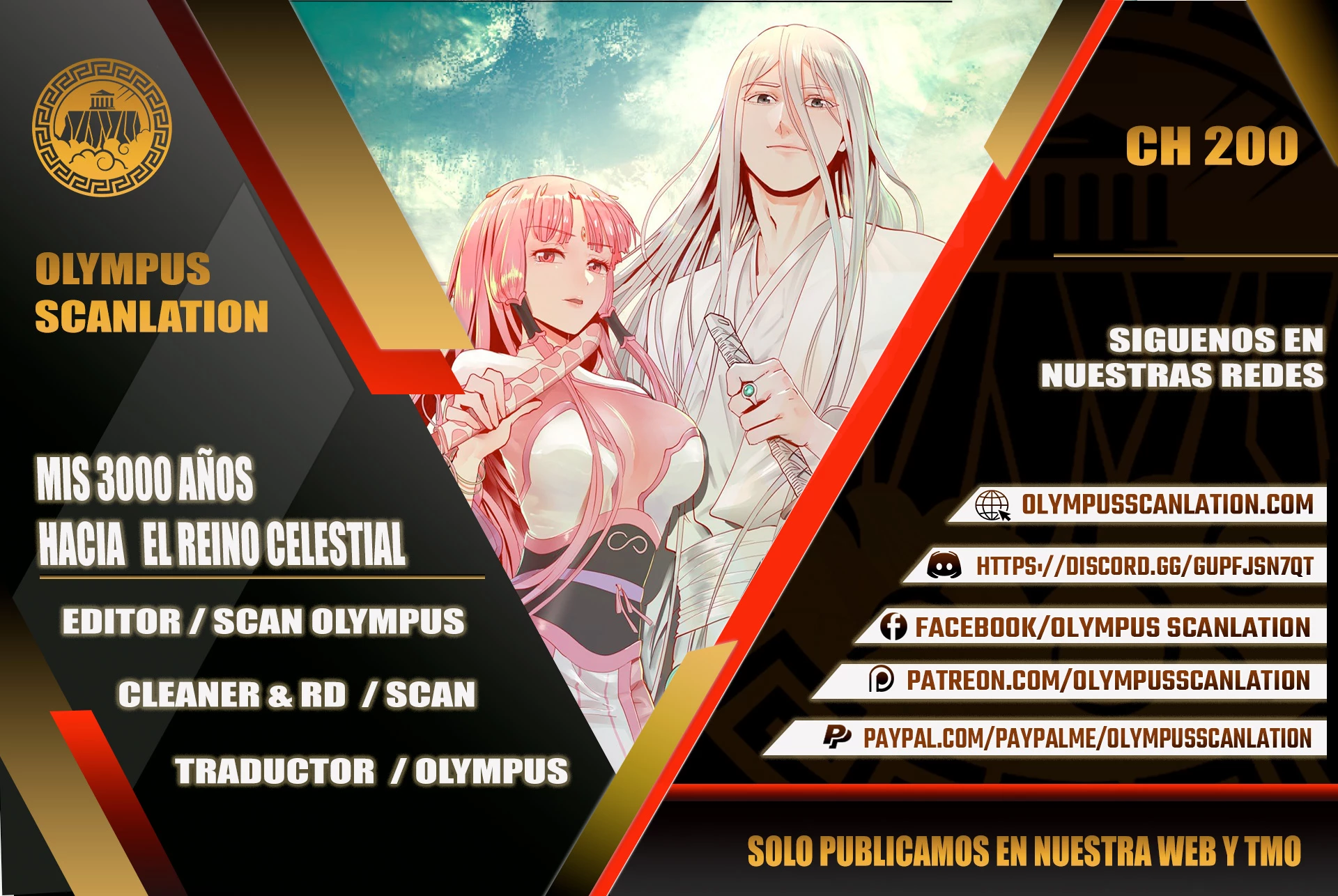 Mis 3000 Años Hacia el Reino Celestial > Capitulo 200 > Page 01