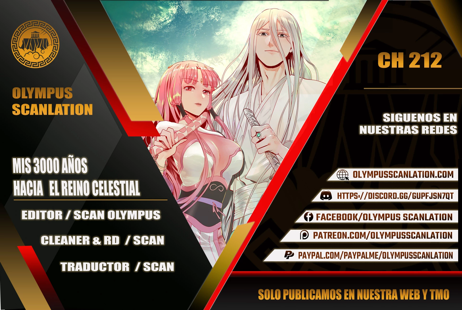 Mis 3000 Años Hacia el Reino Celestial > Capitulo 212 > Page 01