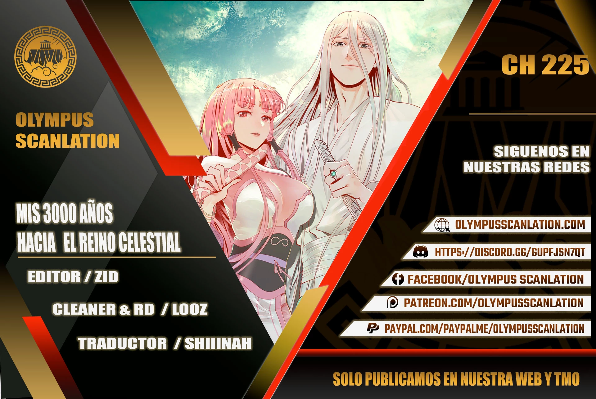 Mis 3000 Años Hacia el Reino Celestial > Capitulo 225 > Page 01